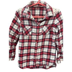 5/$20 Red, White, and Blue Flannel - H&M - 3/4